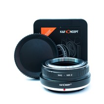 K&F Concept M42-NIK Z 렌즈 변환링 어댑터 / M42 렌즈 - 니콘 Z 바디 / 뒤캡포함 / M42 lens to Z adapter Z50 Z6 Z7 Z9
