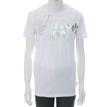 필립플레인 페인트 남성 반팔티 / MTK4269-PJY002N-01