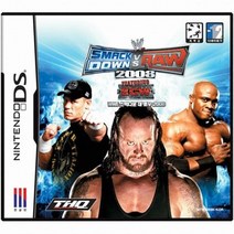 닌텐도 닌텐도DS 3DS용 wwe 스맥다운2008중고 정품칩만(스위치용x), wwe 스맥다운2008정품칩만(스위치용X)