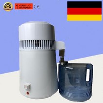 정제기 증류수기 독일 재고 110V220V 증류수 기계 안전 건강 물 증류기 스테인레스 스틸 가정용 실험실 사용, 110V+러시아