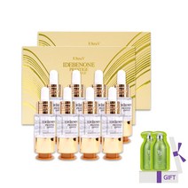 울트라브이 이데베논 시즌3 프레스티지 앰플 2BOX(8병)+샴푸샘플2p