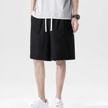 남자 편한 여름 반바지 운동 갈때 5부 츄리닝 팬츠 스포츠반 여행패션 캐주얼룩 허리밴딩 밴딩반
