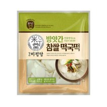 CJ더마켓 명절음식 잔치음식 탑티어 즐거운동행 미정당 방앗간참쌀떡국떡 설날 쌀떡 떡국 분식 400G, 35개