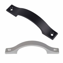 기타 가구 손잡이-2p 약10.5x1.5cm 리폼 교체용 서랍 장롱, 블랙