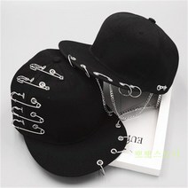 힙합 런닝맨 패션 스냅백 여름 남여 공용 스트리트 퍼피 체인 Wstug 증정