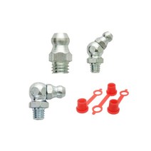 독일 제조 강철 구리스니플 M6 M8 R1/8 M10 (DIN3402), M6-90도, 1개