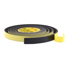 폼 양면 테이프 몰딩 단면 접착 방수 날씨 대비 폼 스폰지 고무 스트립 테이프 5m x 10mm 창 도어 씰, 01 5mm_03 12mm_03 10m