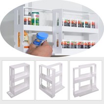 식탁위 좁은공간수납 식탁정리대 회전선반 홈카페선반