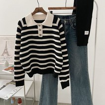 제이클래식 / [제이클래식] 양양 카라 단가라 니트