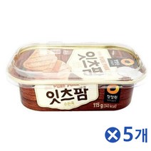 el1473 안전오픈 잇츠팜 115gx5개 밥반찬 간편요리 혼밥 캔햄 간편요리/맛좋은간단요리/명절선물/부대찌개용햄/밥반찬/혼밥/부대찌게햄/부대햄스팸/부대찌개햄/부대찌게, 단일 수량