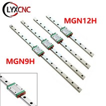 MGN9 MGN12 미니어처 선형 레일 슬라이드 100 ~ 1000mm 가이드 + CNC 3D 프린터 용 캐리지 블록, 06 330mm_03 MGN15H