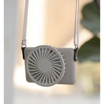 NEW 넥밴드선풍기 카메라디자인 미니 목선풍기 핑크 그레이