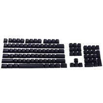 HUYUN Romer-G 스위치 로지텍 G512 G513 RGB 기계식 게이밍 키보드용 풀 세트 104 키캡 교체품, 104 keys for Romer-G Switchs