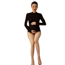 주수원피스 만삭드레스 출산 사진 소품 점프 슈트 신축성있는 사진 촬영 바디 슈트 긴 소매 출산 사진 촬영