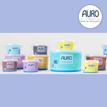 AURO 아우로 No.555 조색(블루계열) 1L(약9㎡시공) 내부용 월페인트 벽지페인트 천연페인트 셀프페인팅, K834 horizon