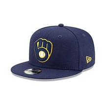 뉴에라 mlb 모자 밀워키 브루어스 New Era Kids Milwaukee Brewers 9Fifty Snapback Hat 12344797 Navy Blue