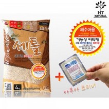 (네로앤펫) 세틀 프리미엄 산호사 4kg (해수어/시클리드용)