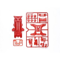 타미야 미니4륜옵션 [95630] VZ Chassis Set (Red)