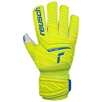 로이쉬 Attrakt Grip 골키퍼 장갑 7 1 2 Safety Yellow
