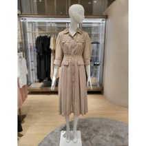 (신세계경기점)ZOOC 셔츠 카라 허리밴딩 원피스 (Z223MSE101)쥬크 (Z223MSE101) 138088