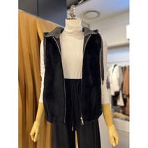 ab.fz 천연양털 후드 베스트 ABXW4FFV2K3 US