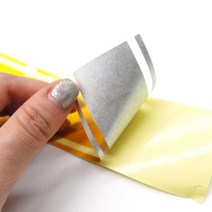 오토바이 튜닝 스티커 49.2 x 4.7cm 골드 유광 데코 꾸미기 DIY