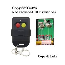 단독주택 대문 차고 계폐기 말레이시아 330mhz 원격 제어 교체 8 딥 스위치 자동 게이트 복사기, [03] Copy DIP switch 433
