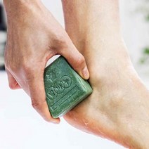 버블톡톡 돌비누 각질제거 스크럽 풋 케어 1+1, 1개