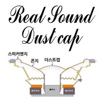 리얼사운드 스피커 더스트캡 17가지, 더스트캡30mm
