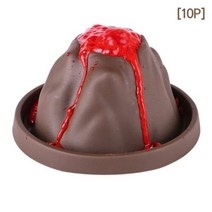 원형 갈색 화산 모형틀(10P)