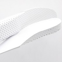 여성 여자 용 경량 키높이 깔창 2cm 흰색 순한면 고강도 스펀지 충격완화