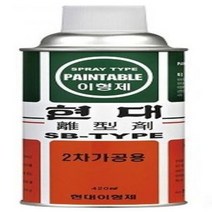 일신 현대 이형제 2차 가공용 420ml 성형 금형 실리콘, 본상품선택