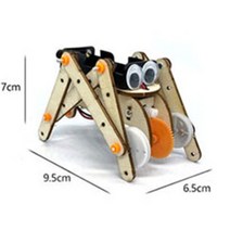 과학실험키트 물리실험 만들기 교구 과학의날, 6.기어가는거미
