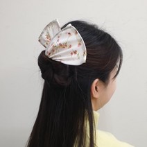 와이어 올림머리 헤어밴드 당고머리끈 꽃도트 와이어머리끈 당고밴드 똥머리 밴드 당고머리끈 당