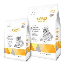 보노네이처 고양이 스킨앤코트 연어 사료 10kg + 2kg 증정행사