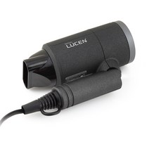 독일 루센 접이식 헤어 드라이기 펄 코팅 가정용 휴대용 캠핑 미니 드라이어 1100W, LU-701