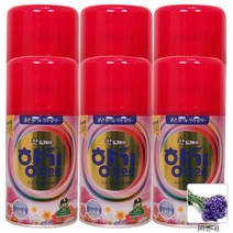 산도깨비 향기속으로 리필용 방향제 라벤다향, 290ml, 6개, 허브향