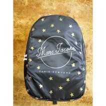 [해외]마크제이콥스백팩여자명품가방 MARC JACOBS BLACK PRINTED GOLD STAR PACKABLE BACKPACK