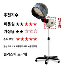 미용실 머리 헤어 스팀기 스티머 헤어미스티기 분사기, 1개, 화이트 블랙 오발 뉴 스퀘어 머신