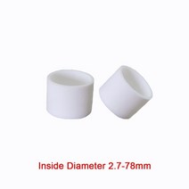 2.8mm-78.5mm 실리콘 고무 라운드 캡 의자 가구 피트 파이프 튜브 엔드 커버 더스트 씰 보호 가스켓 화이트, 01 White_33 38.5mm-2pcs