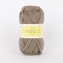 [슬로우플로우] 미니망고 100g MINI MANGO [목도리 모자 털실 루피망고st], 19 카키그레이
