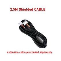 배터리 모니터 홀 쿨롱 미터 DC 8100V 100A 400A Lifepo4 납산 리튬 이온 용량 전원 디스플레이 12V 24V 36V 48V, 2.5M Shielded CABLE