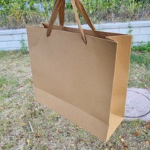 크라프트 두꺼운 종이 쇼핑백 중, 상세페이지 참조, 상세페이지 참조