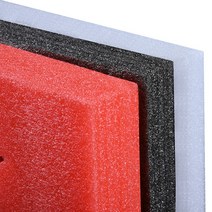 스티로폼 포장재 고밀도 압축스폰지 폼보드 발포 EPE, 5mm (1m x 1m 레드)