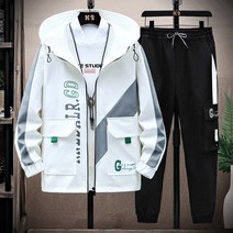 3+7-A6693/봄가을/남자/아이스/코트/트렌드/스포츠/캐주얼/남성/코디/멋짐/패션/패션/투피스/귀여운