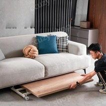 야외용접이식테이블 1인용 식탁 거실 사무용 테이블, 90x60 화이트 메이플