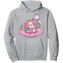 산리오 후드티 Toca Life x Hello Kitty & Friends TEA PARTY 풀오버 후디 130714