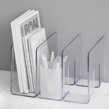 [도매파워] 아크릴 책꽂이 3단, 상세페이지 참조