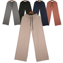 스트라이프 밴딩 와이드 팬츠 운동복 홈웨어 편한 데일리룩 추리닝 트레이닝 캠핑룩 바지 봄 가을 간절기