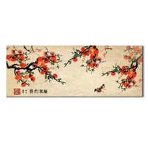 복들어오는 감나무 그림 액자 3종 거실 풍수 인테리어 생기그림 어버이날 선물, 12.[I]돈다발 감나무, 캔버스액자, 중형(133x50cm)